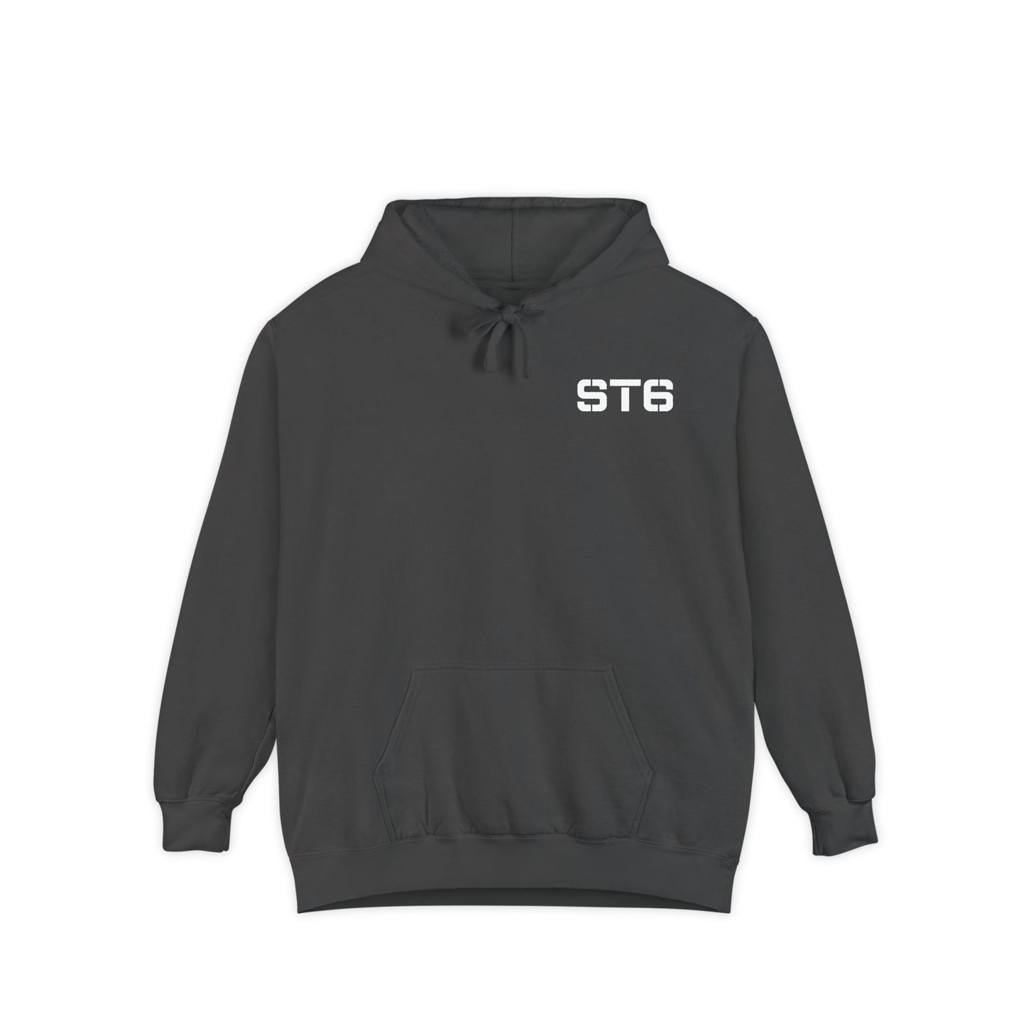 STS Logo Hoodie — Garment-Dyed Cozy Pullover