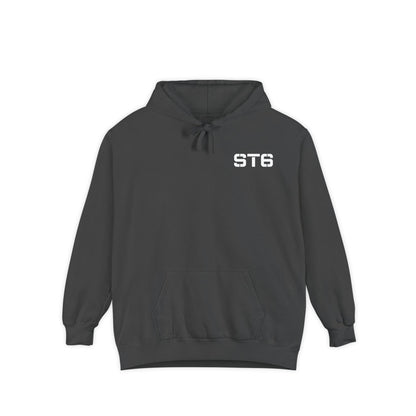 STS Logo Hoodie — Garment-Dyed Cozy Pullover