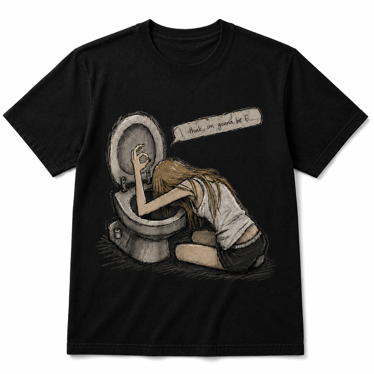 "im gonna be 6" tee